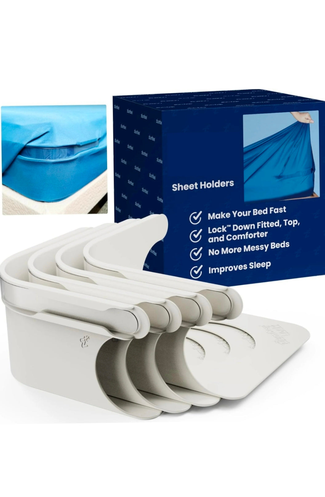 Bed Sheet Lock ( 4pcs Set )