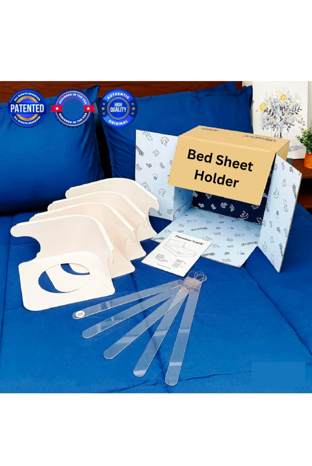 Bed Sheet Lock ( 4pcs Set )