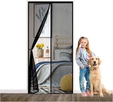Curtain Anti Mosquito Net Magic Mesh Magnetic Screen Door Mesh Magnetic