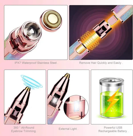 Eyebrow Trimmer Flawless Rechargeable